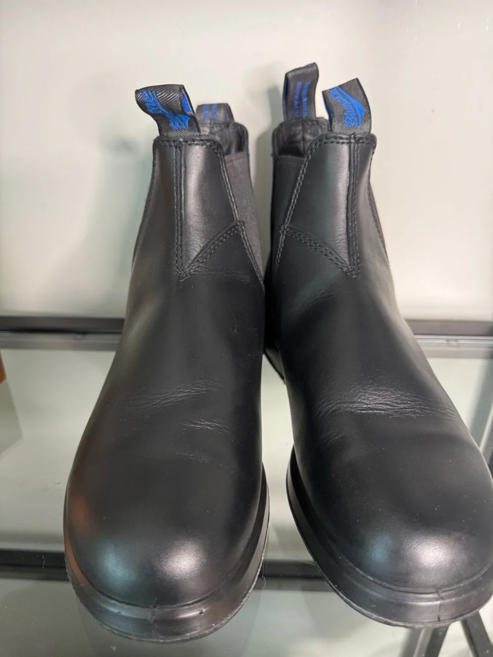 Blundstone Thermal All-terrain Black Leather Boots Men size 6 EUC